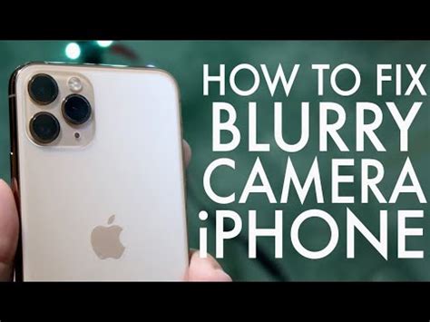 Why Does the iPhone Camera Get Blurry?